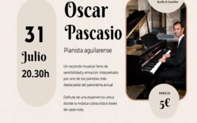 Óscar Pascasio actuará el día 31 Julio en Revilla de Santullán